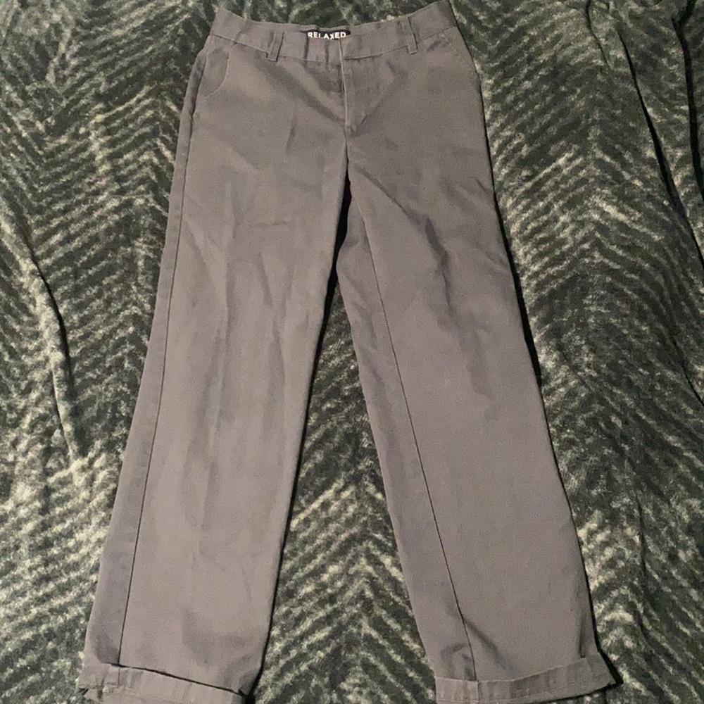 Gray Boy Cargo Pants